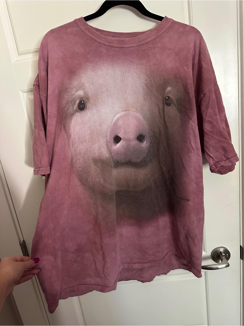 Giant Pig Face Graphic Tee